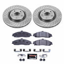 PowerStop Track Day High-Performance Brake Pad and Rotor Kit