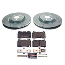 PowerStop Z23 Daily Driver Carbon-Fiber Ceramic Brake Pad and Drilled & Slotted