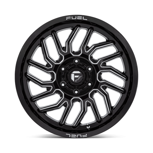 20x9 Fuel Off-Road D807 Hurricane Black 6x135 ET1 CB87.1 Wheel Rim