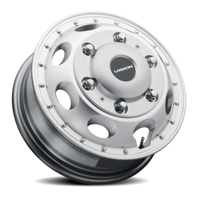 16x5.5 Vision 181Z Hauler Hyper Silver 6x205 ET120.05 Wheel Rim