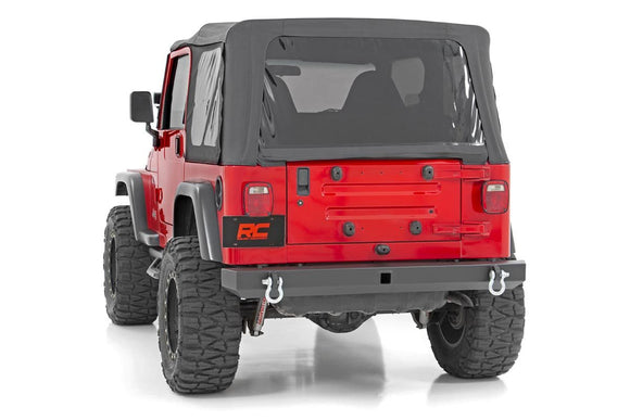 Rough Country Rear Bumper Full Width For Jeep Wrangler TJ 4WD 97-06