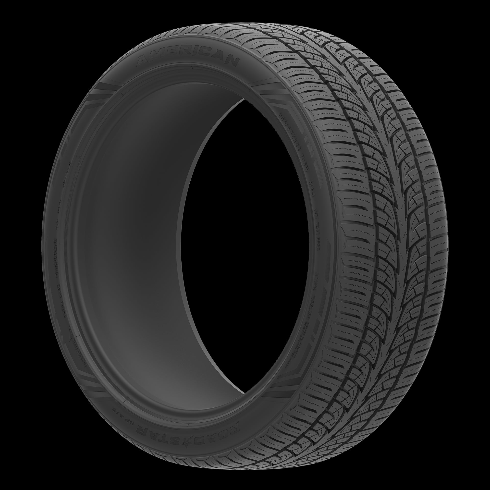 American Roadstar HP A/S Tire(s) 255/50R19 107Y SL BSW 255 50 19 2555019