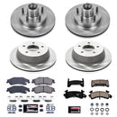PowerStop Z23 Daily Driver Carbon-Fiber Ceramic Brake Pad and Drilled & Slotted
