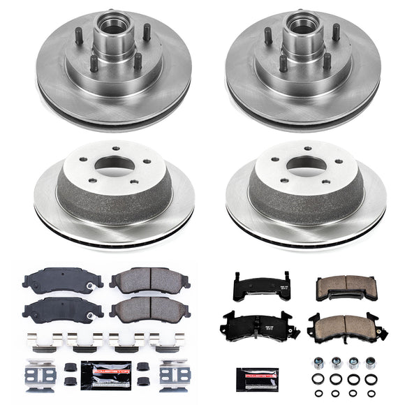 PowerStop Z23 Daily Driver Carbon-Fiber Ceramic Brake Pad and Drilled & Slotted