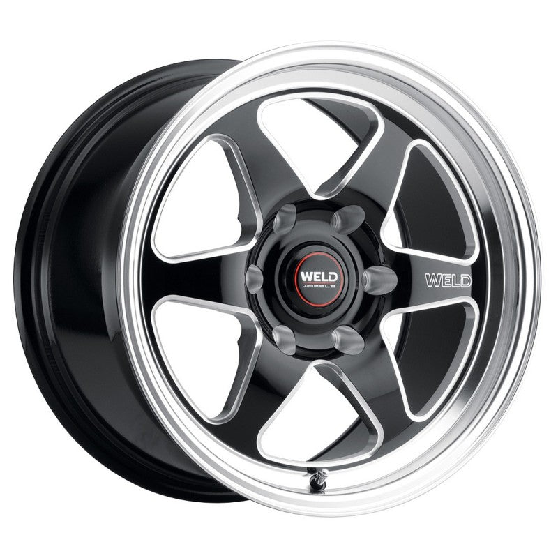 20x5 WELD Performance Ventura Six Drag Black Milled 6x135 ET-19 Wheel Rim