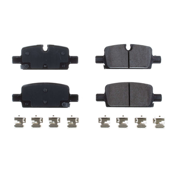 PowerStop Z17 Evolution Ceramic Brake Pads With Hardware