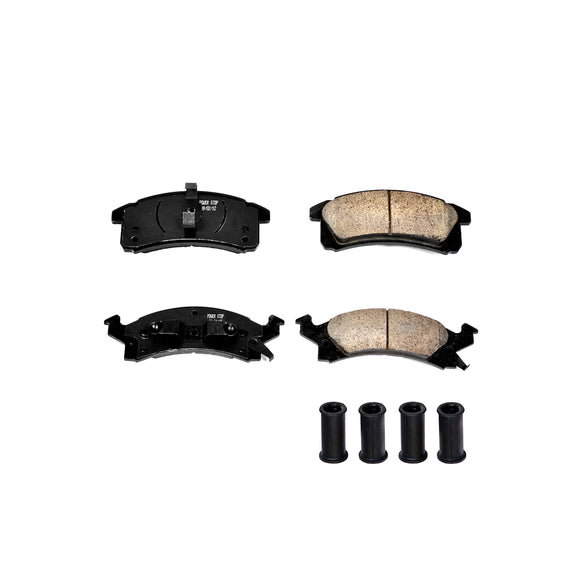 PowerStop Z17 Evolution Ceramic Brake Pads With Hardware