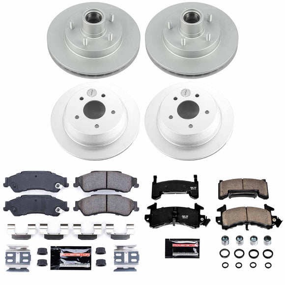 Z23 Daily Driver Premium Carbon-Fiber Ceramic Brake Pad and Fully Coated Rotor K