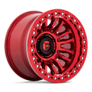 20X10 Fuel 1PC FC125 Rincon Beadlock Red 8X165.1 8X6.5 ET-48 Wheel Rim