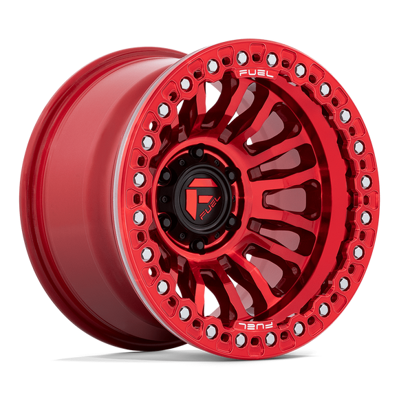 20X10 Fuel 1PC FC125 Rincon Beadlock Red 8X165.1 8X6.5 ET-48 Wheel Rim