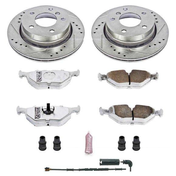 PowerStop Z26 Street Performance Ceramic Brake Pad and Drilled & Slotted Rotor K