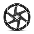 20X10.5 Niche M255 FLASH Gloss Black Brushed 5X115 ET20 wheel/rim