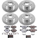 PowerStop Z26 Street Performance Ceramic Brake Pad and Drilled & Slotted Rotor K