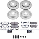 Z36 Truck & Tow Premium Carbon-Fiber Ceramic Brake Pad and Fully Coated Rotor Ki