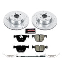 PowerStop Z23 Daily Driver Carbon-Fiber Ceramic Brake Pad and Drilled & Slotted