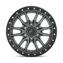 17x9 Fuel Off-Road D680 Rebel Anthracite Center with Black Lip 6x139.7 ET1 Wheel