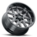 20x9 G-FX TM6 Gloss Black Milled 6x139.7 ET12 wheel/rim-2