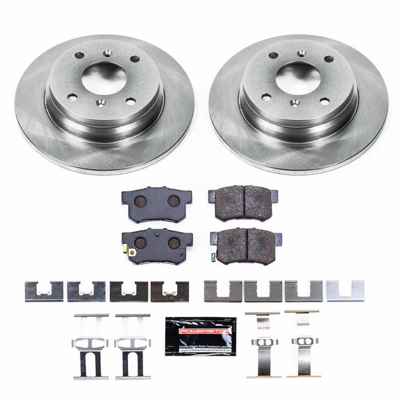 PowerStop Track Day High-Performance Brake Pad and Rotor Kit