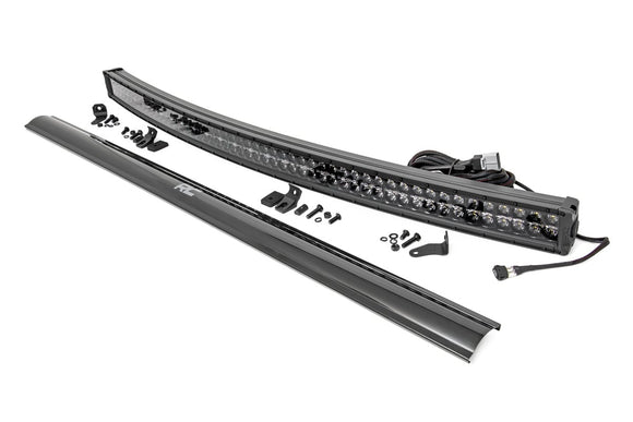 Rough Country Black Series LED 54" Light Curved Dual Row White DRL