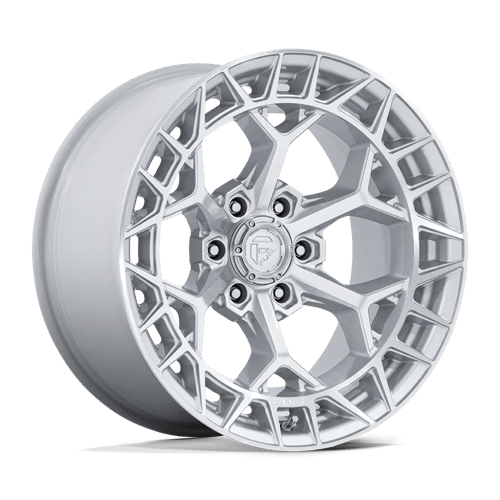 17x9 Fuel Off-Road FC873 Charger Gloss Silver W/ Machined Face 5x127 ET1 Wheel