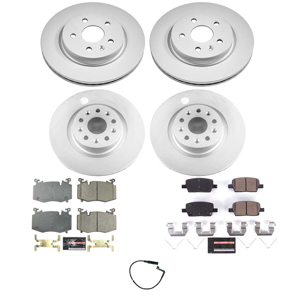 Z23 Daily Driver Premium Carbon-Fiber Ceramic Brake Pad and Fully Coated Rotor K