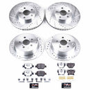 PowerStop Z26 Street Performance Ceramic Brake Pad and Drilled & Slotted Rotor K