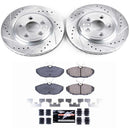 PowerStop Z23 Daily Driver Carbon-Fiber Ceramic Brake Pad and Drilled & Slotted