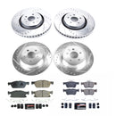PowerStop Z23 Daily Driver Carbon-Fiber Ceramic Brake Pad and Drilled & Slotted