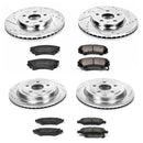 PowerStop Z23 Daily Driver Carbon-Fiber Ceramic Brake Pad and Drilled & Slotted