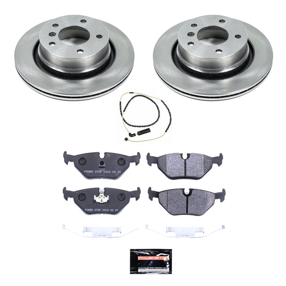 PowerStop Track Day Spec High-Performance Brake Pad and Rotor Kit