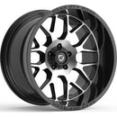 20X10 Gear Off Road 763MB Raid Black/Machined 6x139.7 ET-12 wheel/rim-1