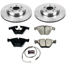 PowerStop OE Stock Replacement Low-Dust Ceramic Brake Pad and Rotor Kit
