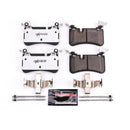PowerStop Z26 Street Performance Carbon-Fiber Ceramic Brake Pads With Hardware