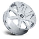24X9 DUB DC273 Pull Chrome 5x115 ET38 Wheel Rim
