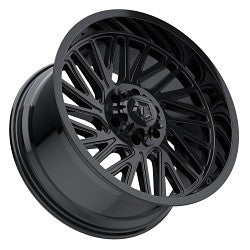 22x10 TIS 553B Gloss Black 8x165.1 8x6.5 ET-12 Wheel Rim