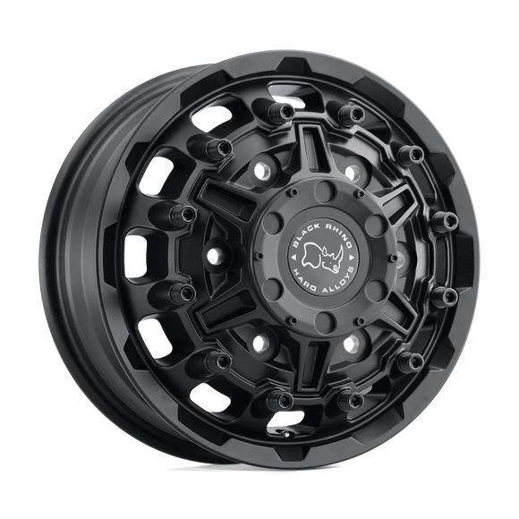 16x6 Black Rhino Destroyer Textured Black 6x205 ET110.00 CB161.10 Wheel/Rim