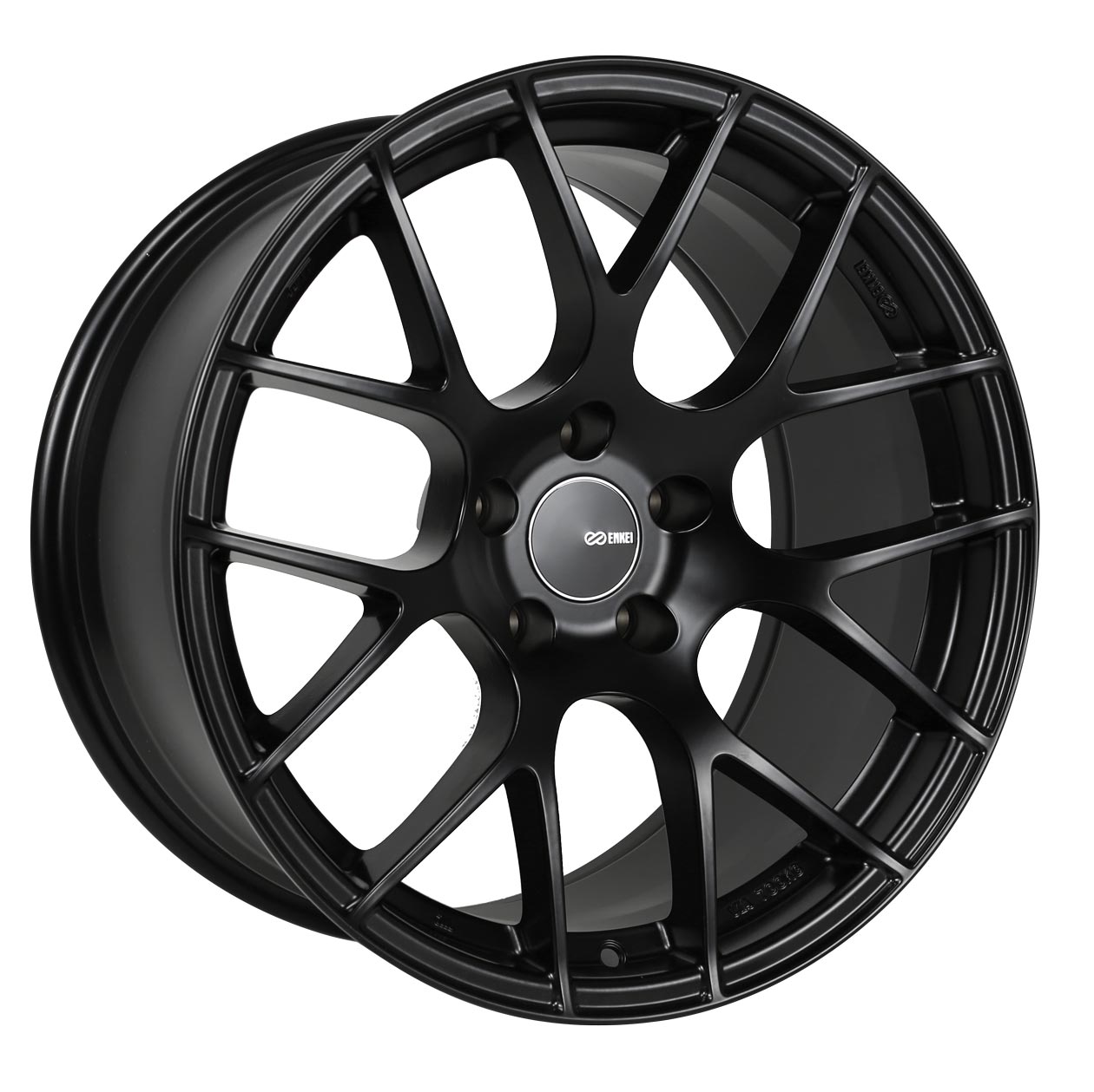 18x8.5 Enkei Raijin Black Wheel/Rim 5x114.3 5-114.3 5x4.5 18-8.5 ET35