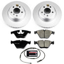 PowerStop Genuine Geomet Coated Rotor and Carbon-Fiber Ceramic Brake Pad Kit