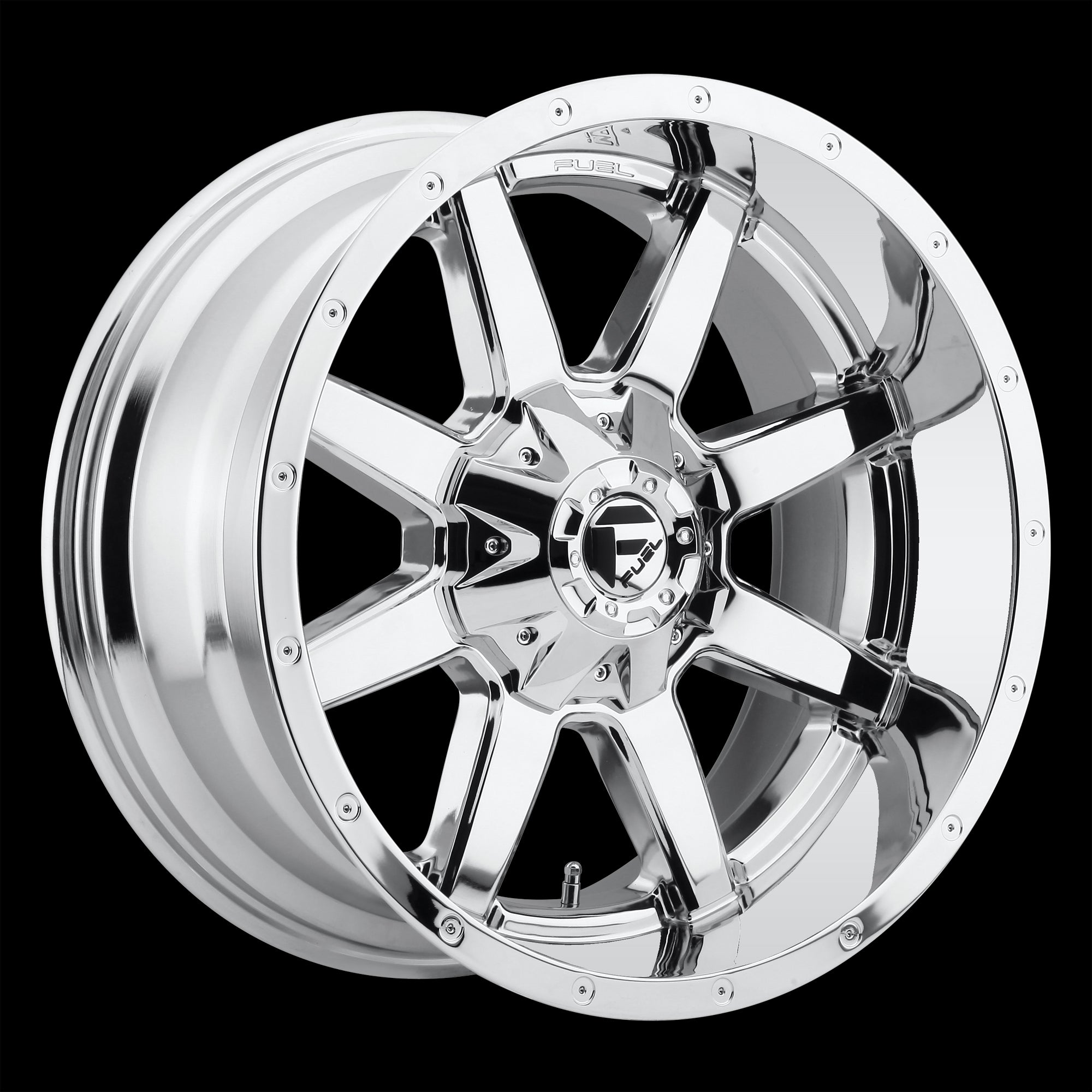 20X9 Fuel D536 Maverick Chrome Plated 8X180 ET1 wheel/rim