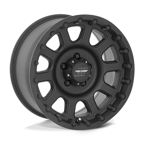 17X9 Pro Comp Alloys PA32 Bandido Flat Black 6x135 ET-6 Wheel Rim