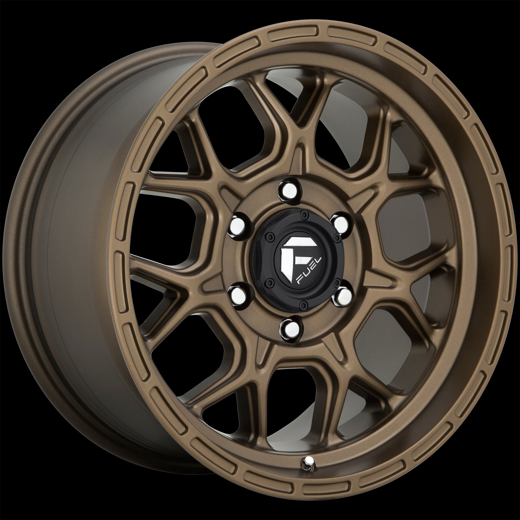 18X9 Fuel D671 TECH Matte Bronze 6X135 ET-12 wheel/rim