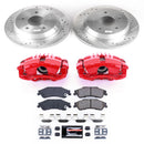 PowerStop Z23 Daily Driver Carbon-Fiber Ceramic Pads Drilled & Slotted Rotor & C