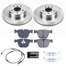 PowerStop OE Stock Replacement Low-Dust Ceramic Brake Pad and Rotor Kit