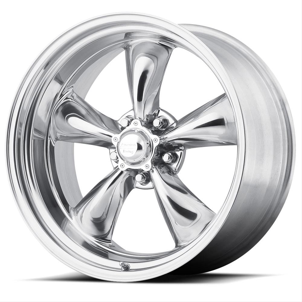 22X9 American Racing VN515 Torq Thrust II Polished 5X114.3 ET15 wheel/rim - 0