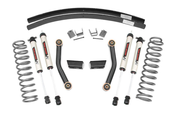 3 Inch Lift Kit - SII - RR AAL - V2 Shocks - Jeep Cherokee XJ (84-01)
