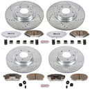 PowerStop Z26 Street Performance Ceramic Brake Pad and Drilled & Slotted Rotor K