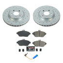PowerStop Z23 Daily Driver Carbon-Fiber Ceramic Brake Pad and Drilled & Slotted