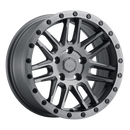 18x8 Black Rhino Arches Matte Brushed Gunmetal Black Bolts 5x127 ET30.00 Wheel