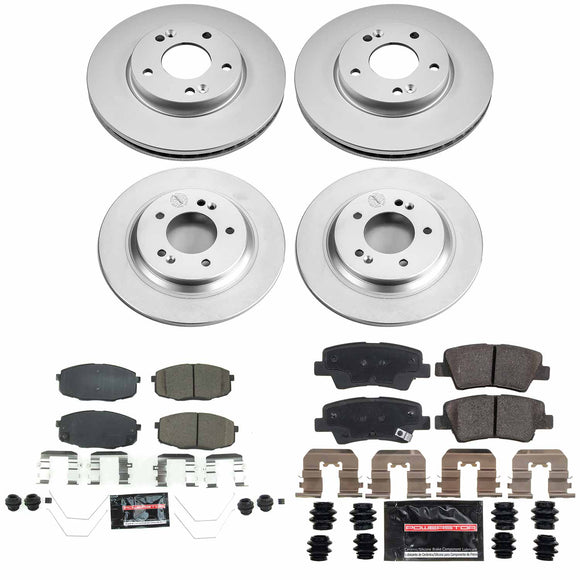 Z23 Daily Driver Premium Carbon-Fiber Ceramic Brake Pad and Fully Coated Rotor K