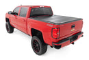 Rough Country Hard Tri-Fold Flip Up Bed Cover 5'9" Bed For Chevy GMC 1500 14-18